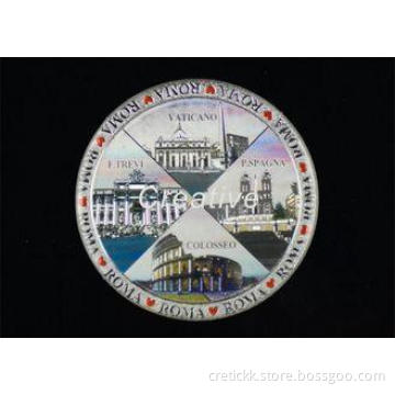 SGS Approved 3M Adhesive Foil Embossed Labels Epoxy Coated